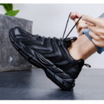 New Four Seasons Casual Breathable Mesh Daddy Shoes - Image 10