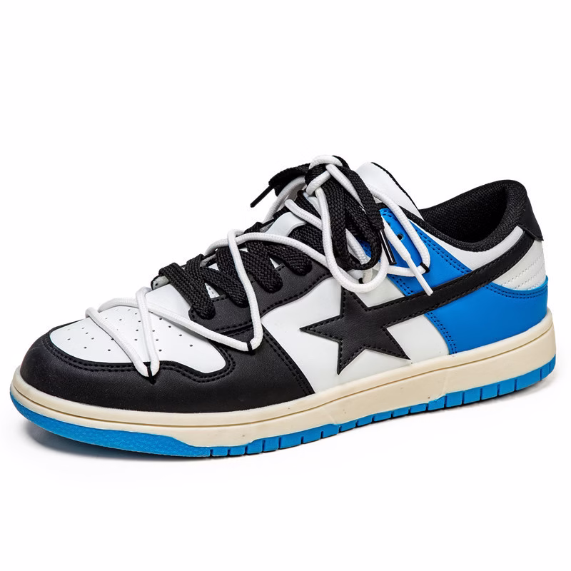 Men's Colorblock Sneakers Low-top Casual Board Shoes - Image 9