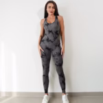 One-piece Workout Exercise Outfit Women's Breathable - Image 2