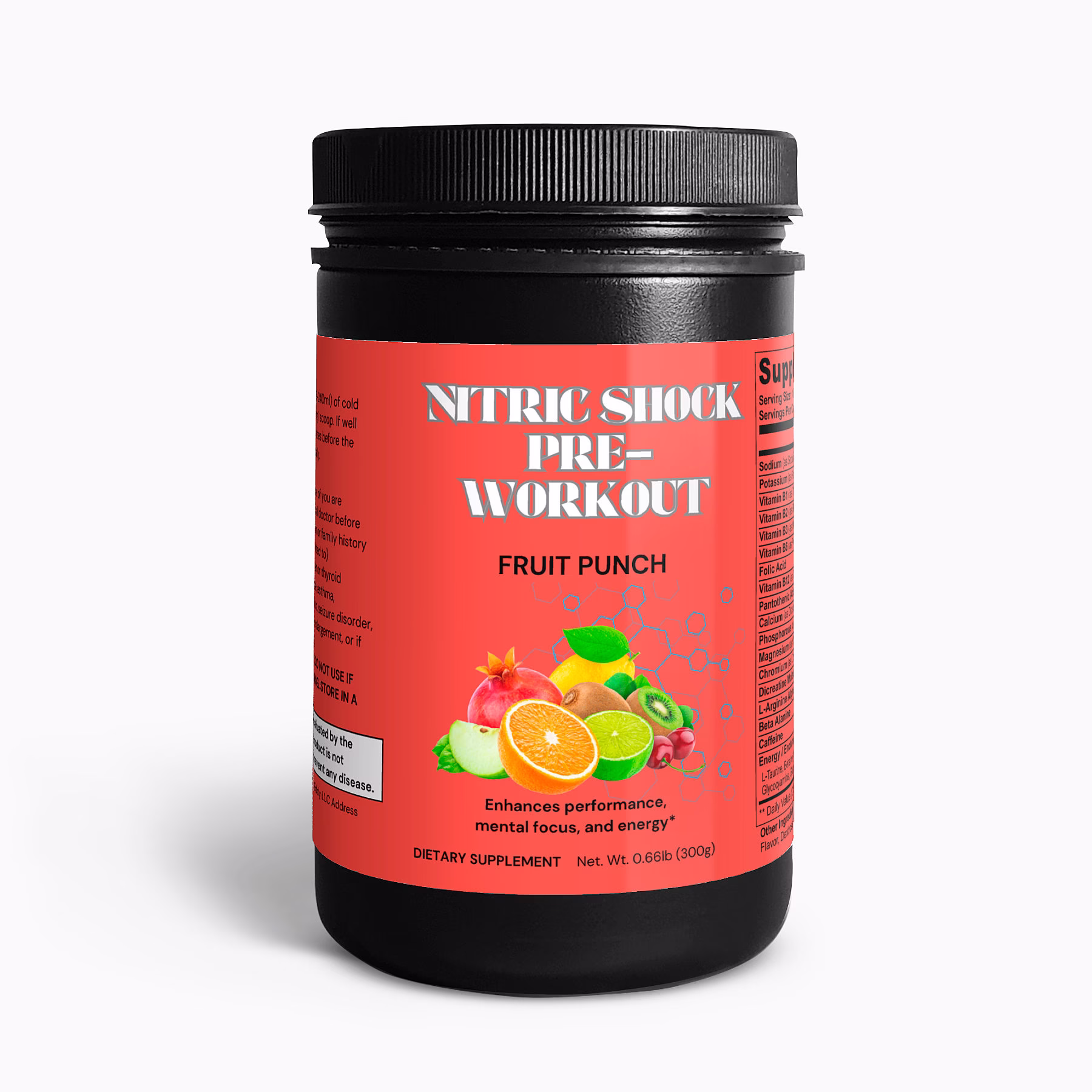 Post WorkoutBCAA Powder (Honeydew/Watermelon)