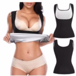 Fitness Corset Men's Shapewear Heat Trapping Shirt Sweat Body Shaper Vest Bodysuit - Image 5