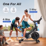 Low Noise Stationary Exercise Bike – Indoor Cycling with Tablet Mount & 270LB Capacity - Image 4
