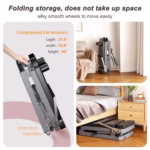 Multi-functional Pilates Home Fitness Equipment, 395lbs Capacity, With Dynamic Resistance Cords And Aerobic Rebounder, Improves Posture & Builds Strength - Image 7