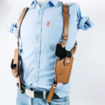 Model Tactical Chest Pistol Hidden Underarm Holster Quick Pull - Image 5