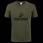 Cotton Tactical T-shirt Printing US Marine Corps Memorial US Army Training Physical Fitness Casual T-shirt - Image 8