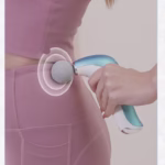 Electric Massage Gun Muscle Pistol Body Shoulder Neck Massager Mini Lcd Fascia Gun Deep Tissue Portable Face Fitness Gun Therapy