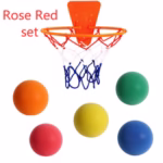 Silent High Density Foam Sports Ball Indoor Mute Basketball Soft Elastic Ball Children Sports Toy Games - Image 4