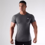 Gym Short Sleeve T Quick Dry Gym Clothes For Running - Image 2