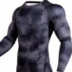 Men Gym Running Shirt Quick Dry Breathable Fitness Sport Shirt