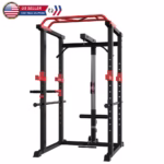 Multi-functional Power Cage Home Adjustable Pullup Squat Rack Capacity Comprehensive Fitness Barbell Rack - Image 4