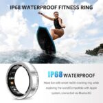 Smart Ring For Women Luxury Elegant Diamond Ring With Visible Tech Core Heart Rate Sleep Tracker Fitness Health Monitor IP68 Waterproof Compatible - Image 4