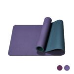 Yoga Mat, Exercise Yoga Mat With Non-Slip Design, Professional TPE Exericise Mat, 72 X 24 Multi-Purpose Workout Mat For Women, Pilates Fitness And Floor Exercises