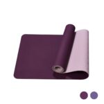 Yoga Mat, Exercise Yoga Mat With Non-Slip Design, Professional TPE Exericise Mat, 72X 24 Multi-Purpose Workout Mat For Women, Pilates Fitness And Floor Exercises - Image 6