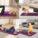 Yoga Mat, Exercise Yoga Mat With Non-Slip Design, Professional TPE Exericise Mat, 72X 24 Multi-Purpose Workout Mat For Women, Pilates Fitness And Floor Exercises - Image 7