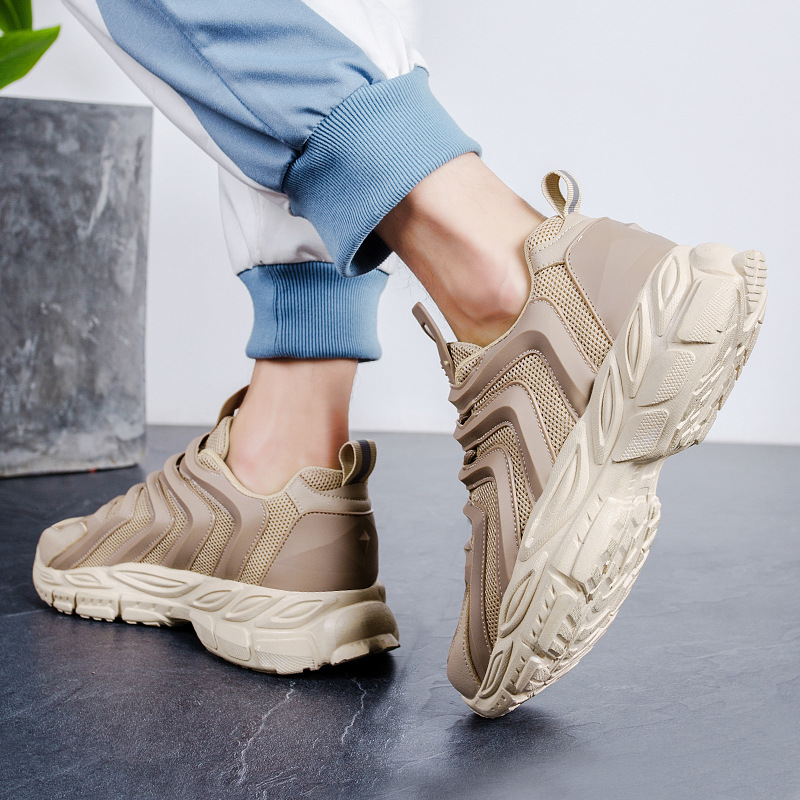 New Four Seasons Casual Breathable Mesh Daddy Shoes 19 New Four Seasons Casual Breathable Mesh Daddy Shoes