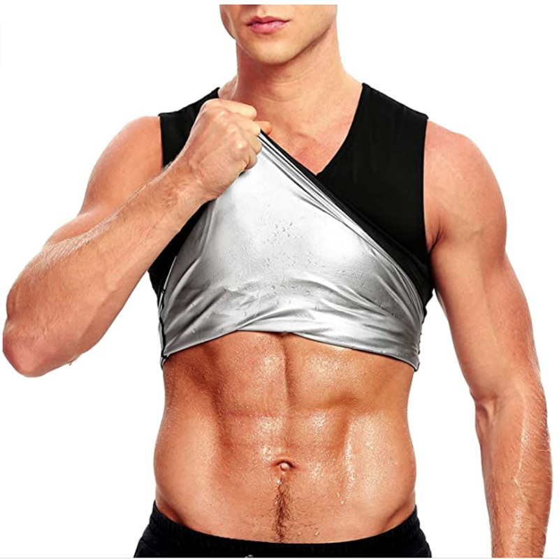 Fitness Corset Men's Shapewear Heat Trapping Shirt Sweat Body Shaper Vest Bodysuit 33 Fitness Corset Men's Shapewear Heat Trapping Shirt Sweat Body Shaper Vest Bodysuit