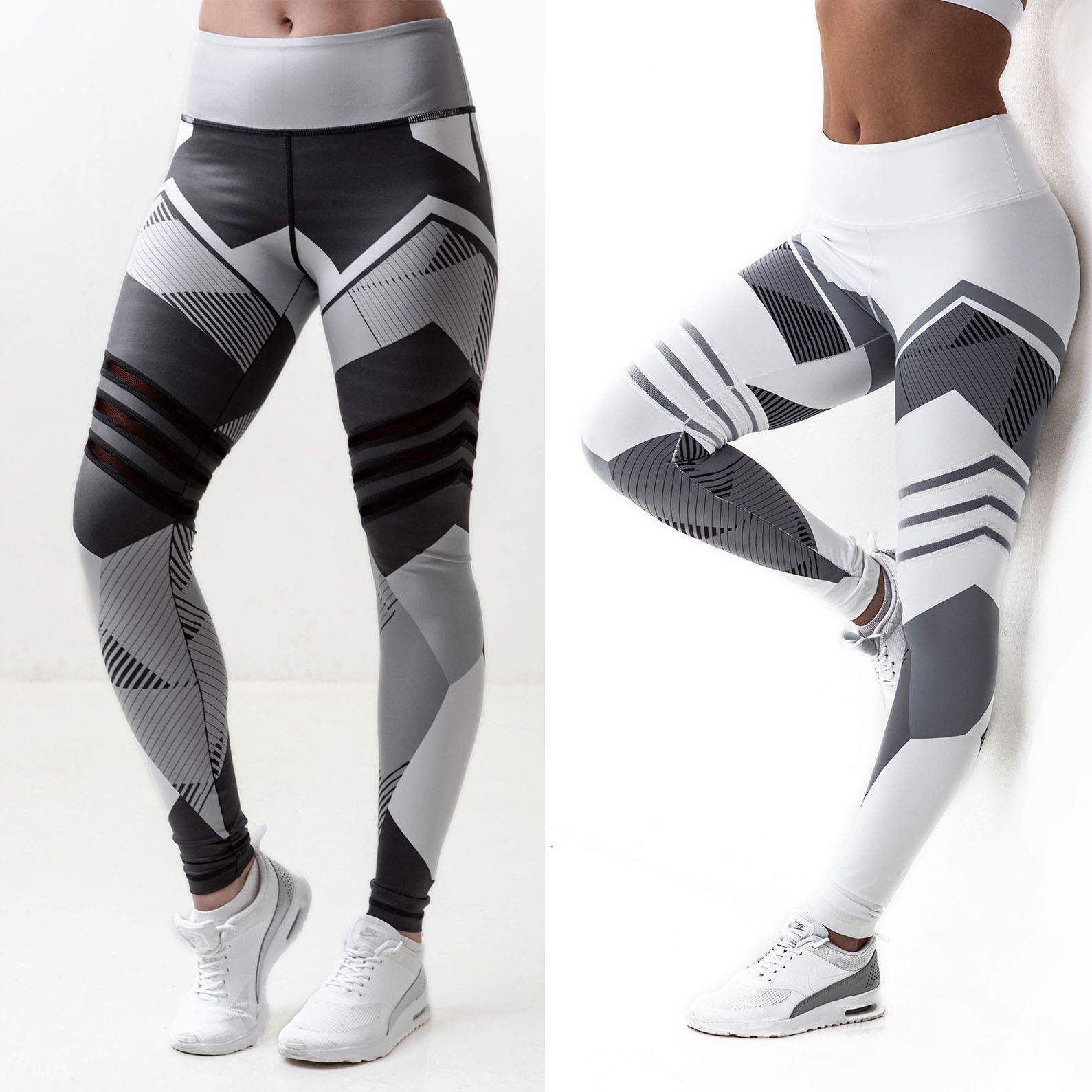 Printed Reflective Sport Yoga Pants For Women 9 Printed Reflective Sport Yoga Pants For Women