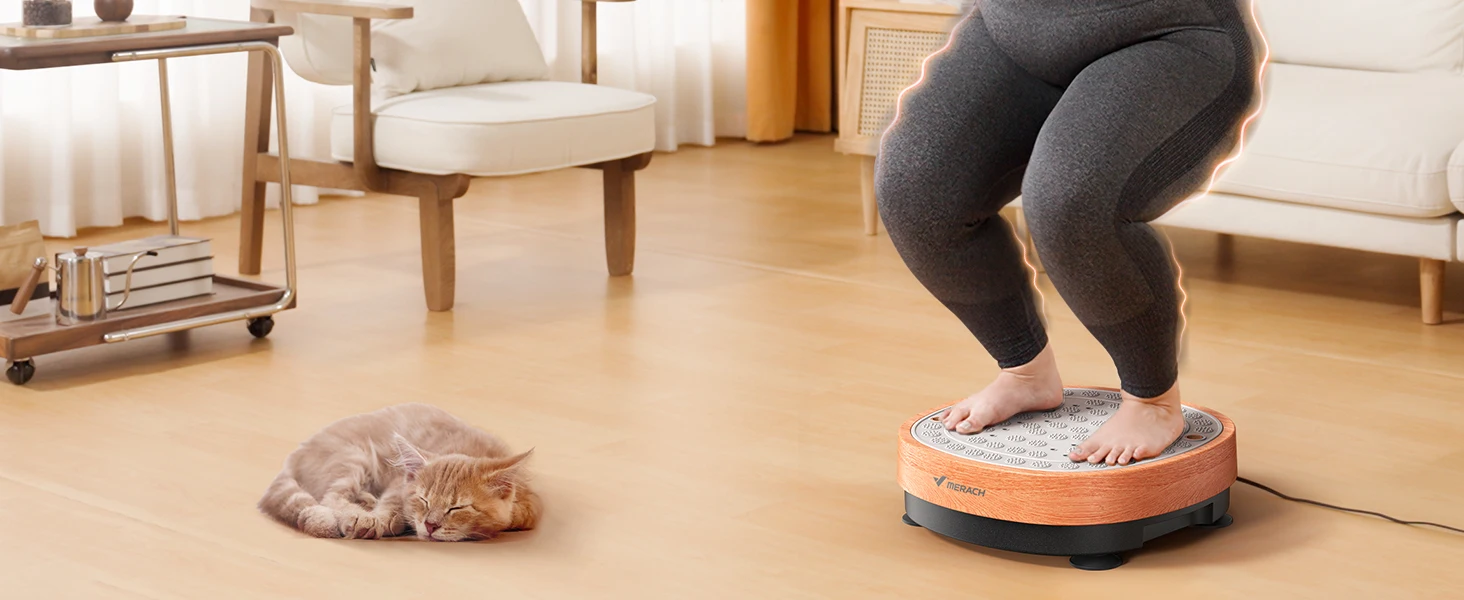 Vibration Plate Exercise Machine – Whole Body Vibration for Lymphatic Drainage & Weight Loss 3 Vibration Plate Exercise Machine – Whole Body Vibration for Lymphatic Drainage & Weight Loss