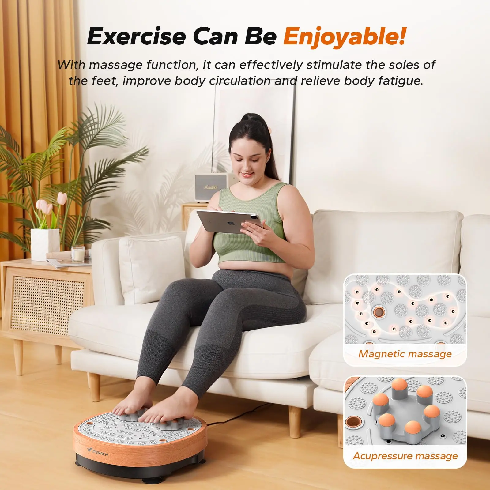 Vibration Plate Exercise Machine – Whole Body Vibration for Lymphatic Drainage & Weight Loss 16 Vibration Plate Exercise Machine – Whole Body Vibration for Lymphatic Drainage & Weight Loss