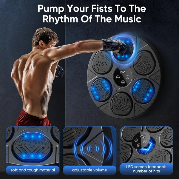 Music Boxing Machine For Adults,Wall Mounted with Bluetooth 12 Music Boxing Machine For Adults,Wall Mounted with Bluetooth