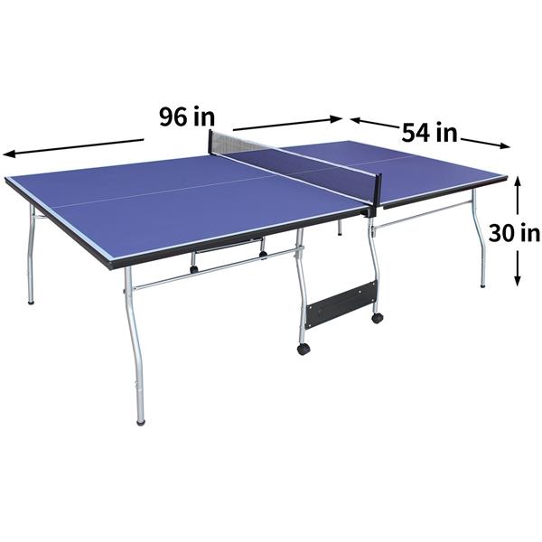 8-foot Medium-sized Table Tennis Table Foldable Portable Set 6 8-foot Medium-sized Table Tennis Table Foldable Portable Set