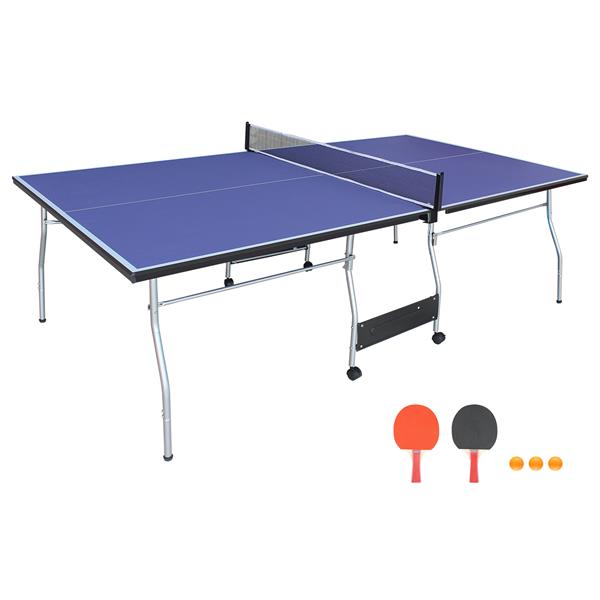 8-foot Medium-sized Table Tennis Table Foldable Portable Set 9 8-foot Medium-sized Table Tennis Table Foldable Portable Set