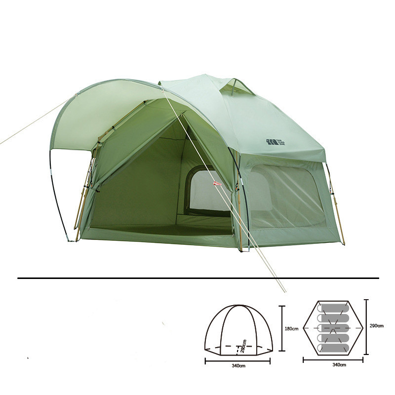 Outdoor Thickened Rainproof Portable Folding Automatic Camping Tent 13 Outdoor Thickened Rainproof Portable Folding Automatic Camping Tent