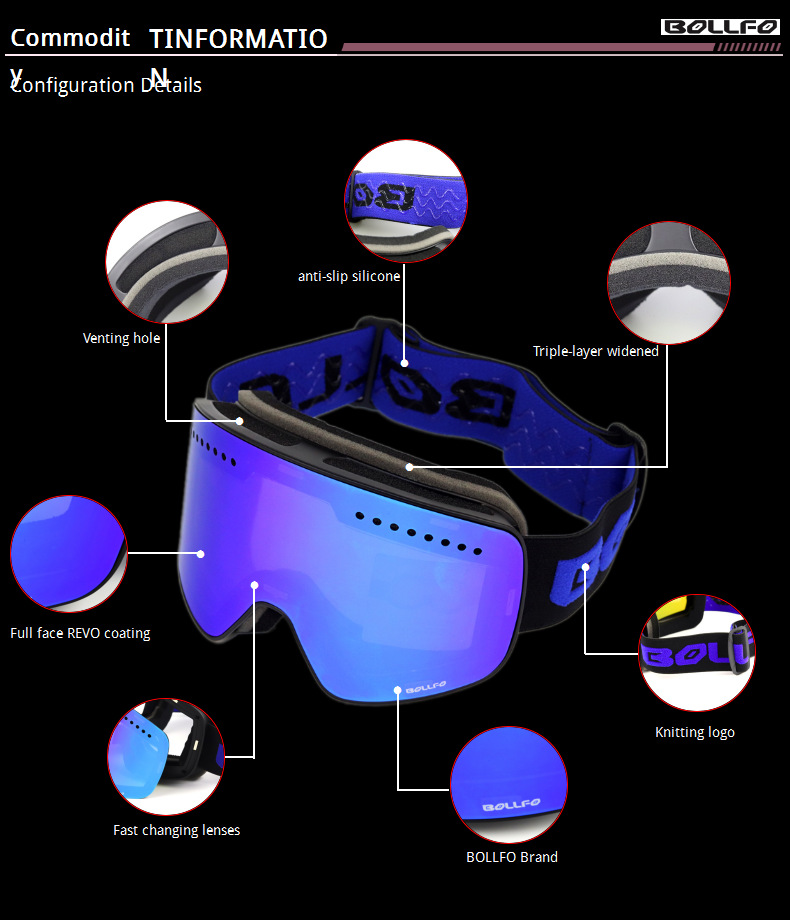 Ski goggles double ski goggles 14 Ski goggles double ski goggles