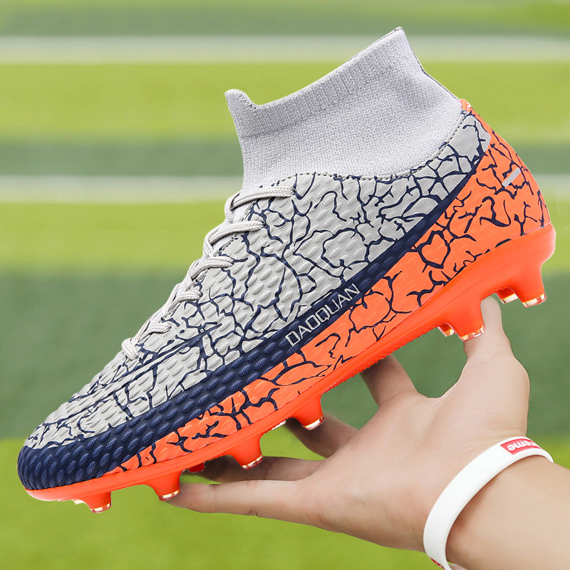 Soccer Men's High Top Youth Student Training Shoes 8 Soccer Men's High Top Youth Student Training Shoes