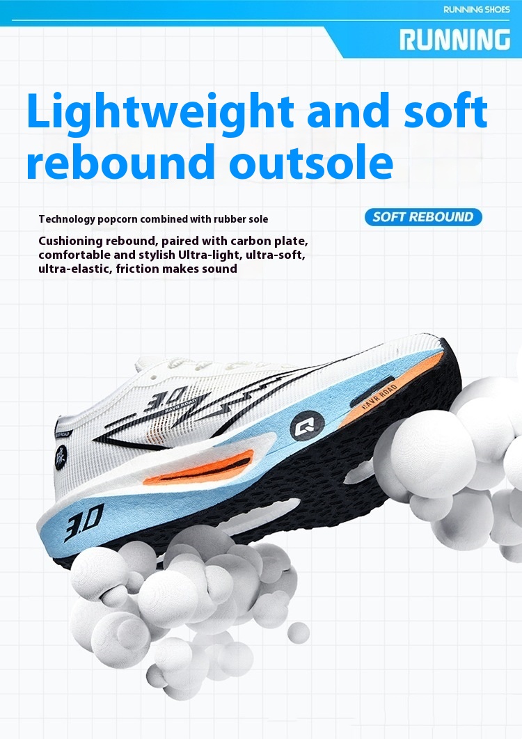 Racing Carbon Plate Running Shoes Men's Marathon Professional Competition 10 Racing Carbon Plate Running Shoes Men's Marathon Professional Competition