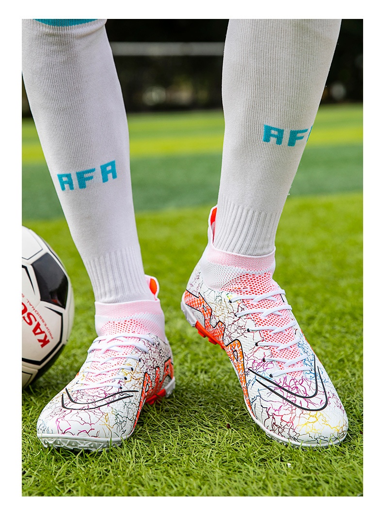 Fitness Eddy™ 6030 Elite High-Top Soccer Spikes – Professional Compression Football Boots 23 Fitness Eddy™ 6030 Elite High-Top Soccer Spikes – Professional Compression Football Boots