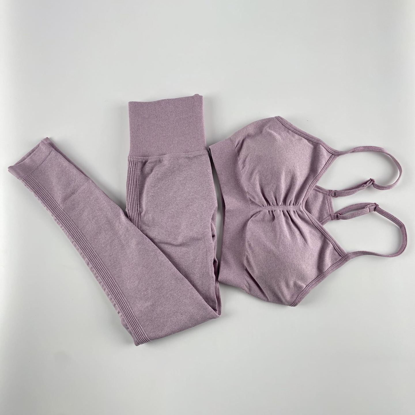 Gym Clothing Leggings Sportswear Crop-Top Yoga-Set 18 Gym Clothing Leggings Sportswear Crop-Top Yoga-Set