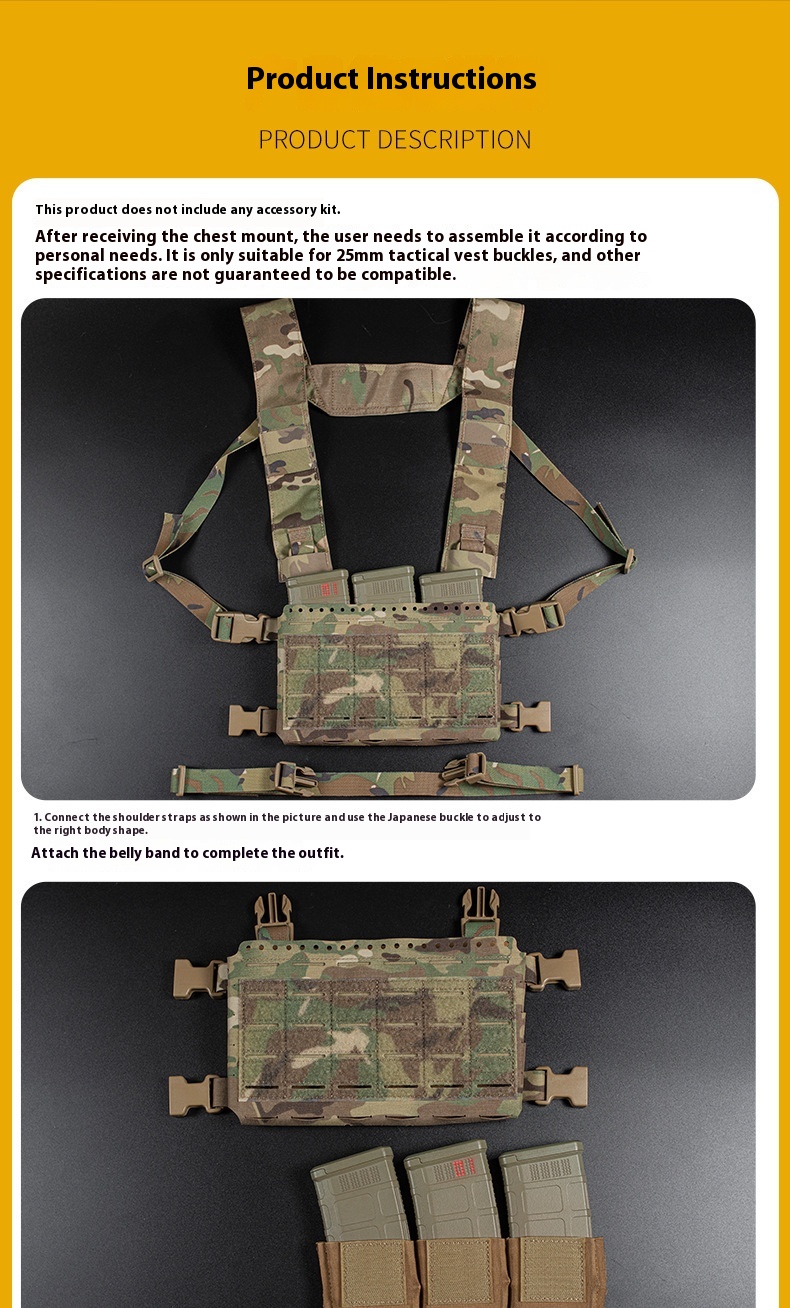 MK5 Split Tactical Chest Hanger 48 MK5 Split Tactical Chest Hanger
