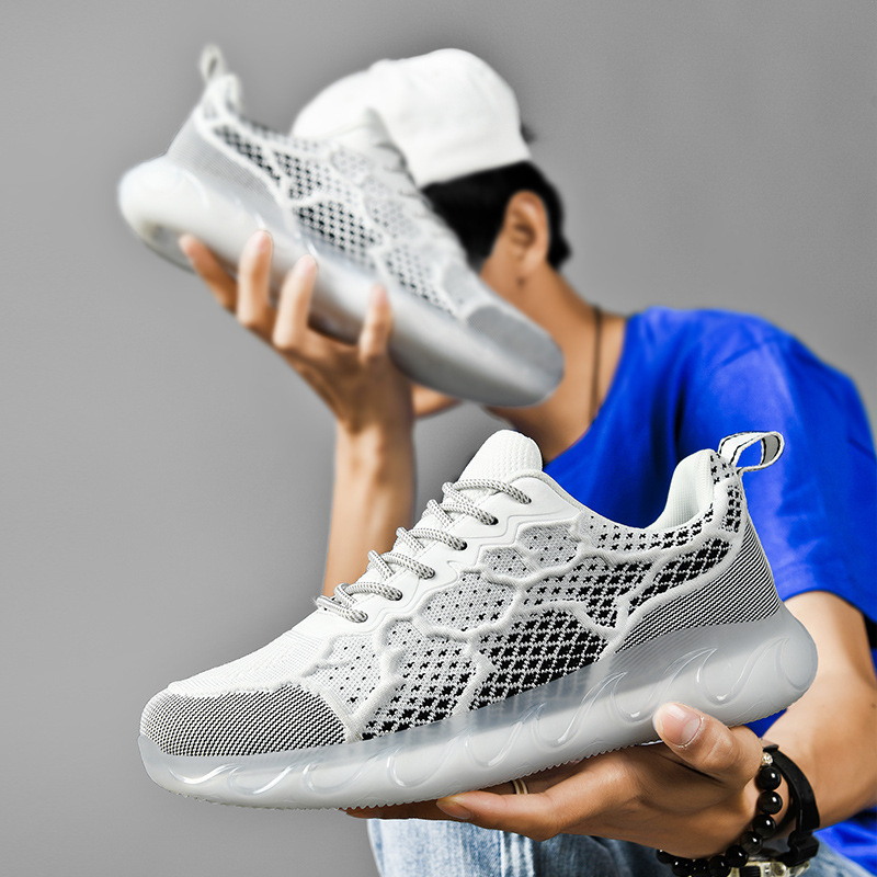 Men's Fashion Casual Fly Woven Mesh Shoes 25 Men's Fashion Casual Fly Woven Mesh Shoes