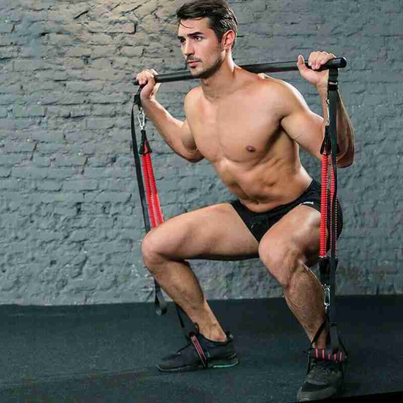 Pilates Bar Kit With Resistance Bands 48 Pilates Bar Kit With Resistance Bands