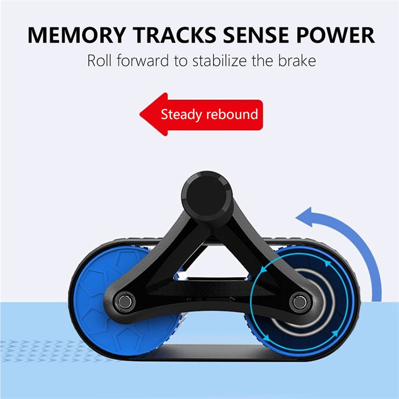 Double Wheel Abdominal Exerciser Women Men Automatic Rebound Ab Wheel Roller Waist Trainer Gym Sports Home Exercise Devices 14 Double Wheel Abdominal Exerciser Women Men Automatic Rebound Ab Wheel Roller Waist Trainer Gym Sports Home Exercise Devices