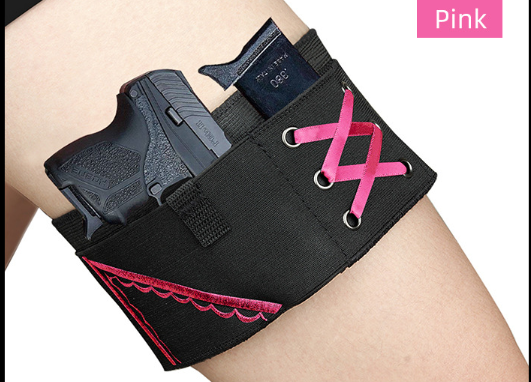 Women's Small Hidden Antiskid Leg Holster 12 Women's Small Hidden Antiskid Leg Holster