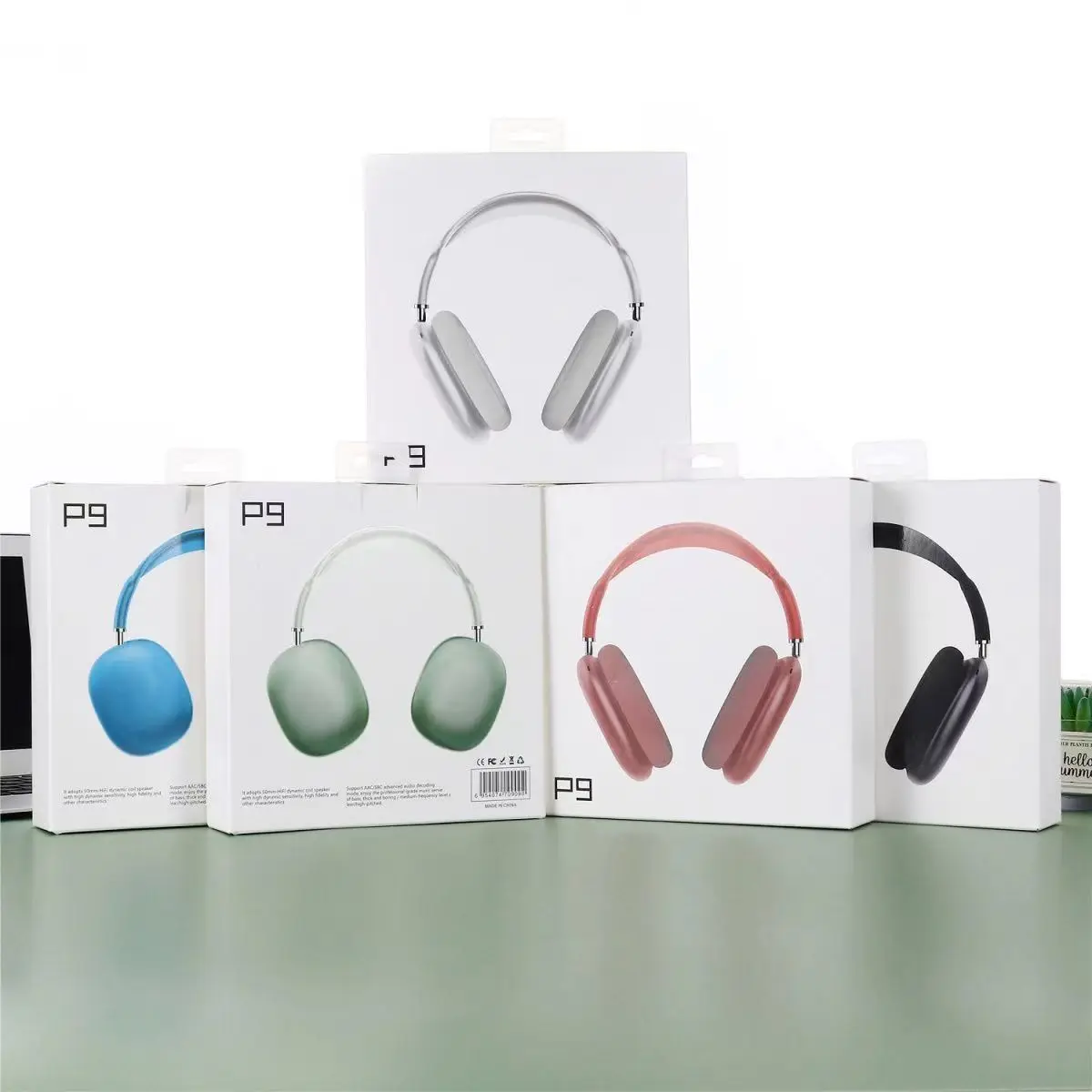 P9 Wireless Bluetooth Headset Outdoor Sports Gaming Wireless Headphones With Mic Noise Cancelling Earbuds Bluetooth Earphones 12 P9 Wireless Bluetooth Headset Outdoor Sports Gaming Wireless Headphones With Mic Noise Cancelling Earbuds Bluetooth Earphones