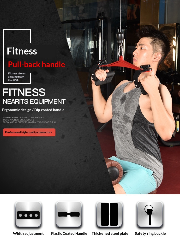 New Adjustable Back-Stretching Device 8-Piece Set With Adjustable Handles 12 New Adjustable Back-Stretching Device 8-Piece Set With Adjustable Handles