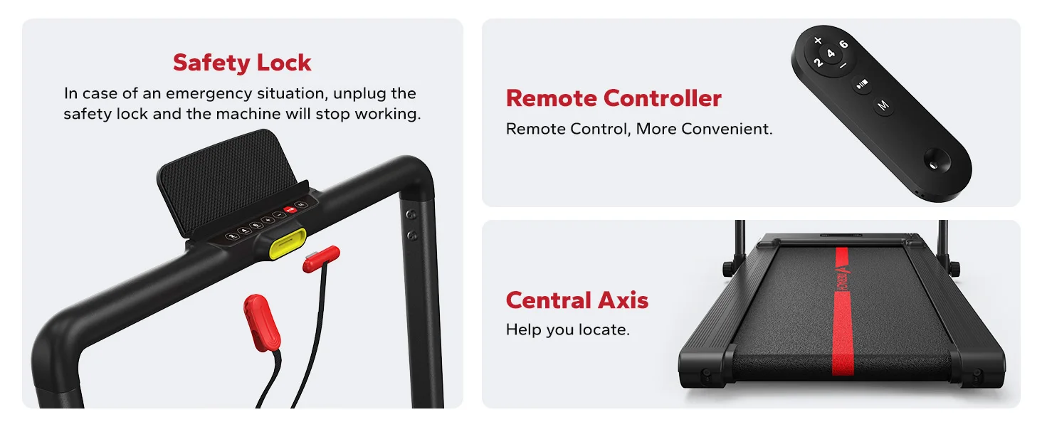 2-in-1 Folding Under Desk Treadmill – Smart Walking Pad with APP & Remote Control 14 2-in-1 Folding Under Desk Treadmill – Smart Walking Pad with APP & Remote Control