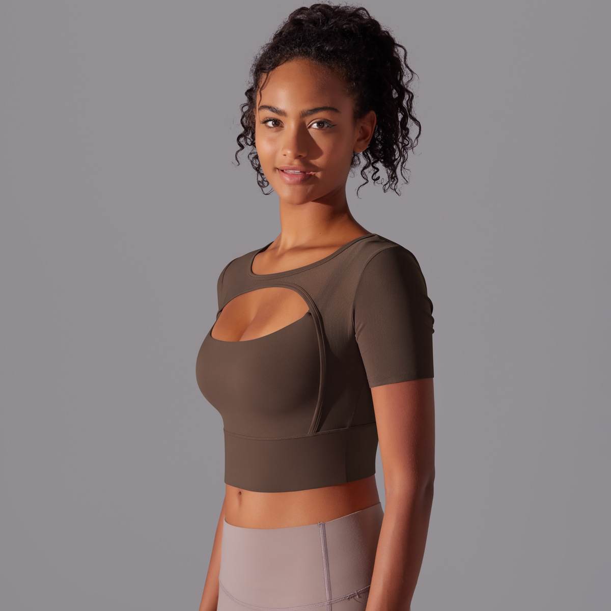 Fitness Double Layer Yoga Clothing Top Women 31 Fitness Double Layer Yoga Clothing Top Women