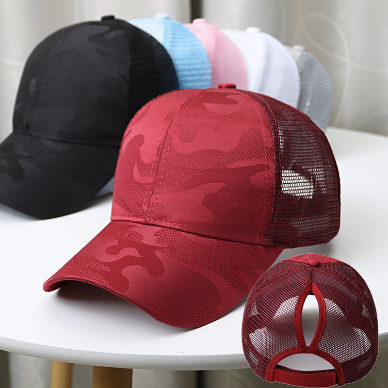 Lady's ponytail baseball cap 11 Lady's ponytail baseball cap