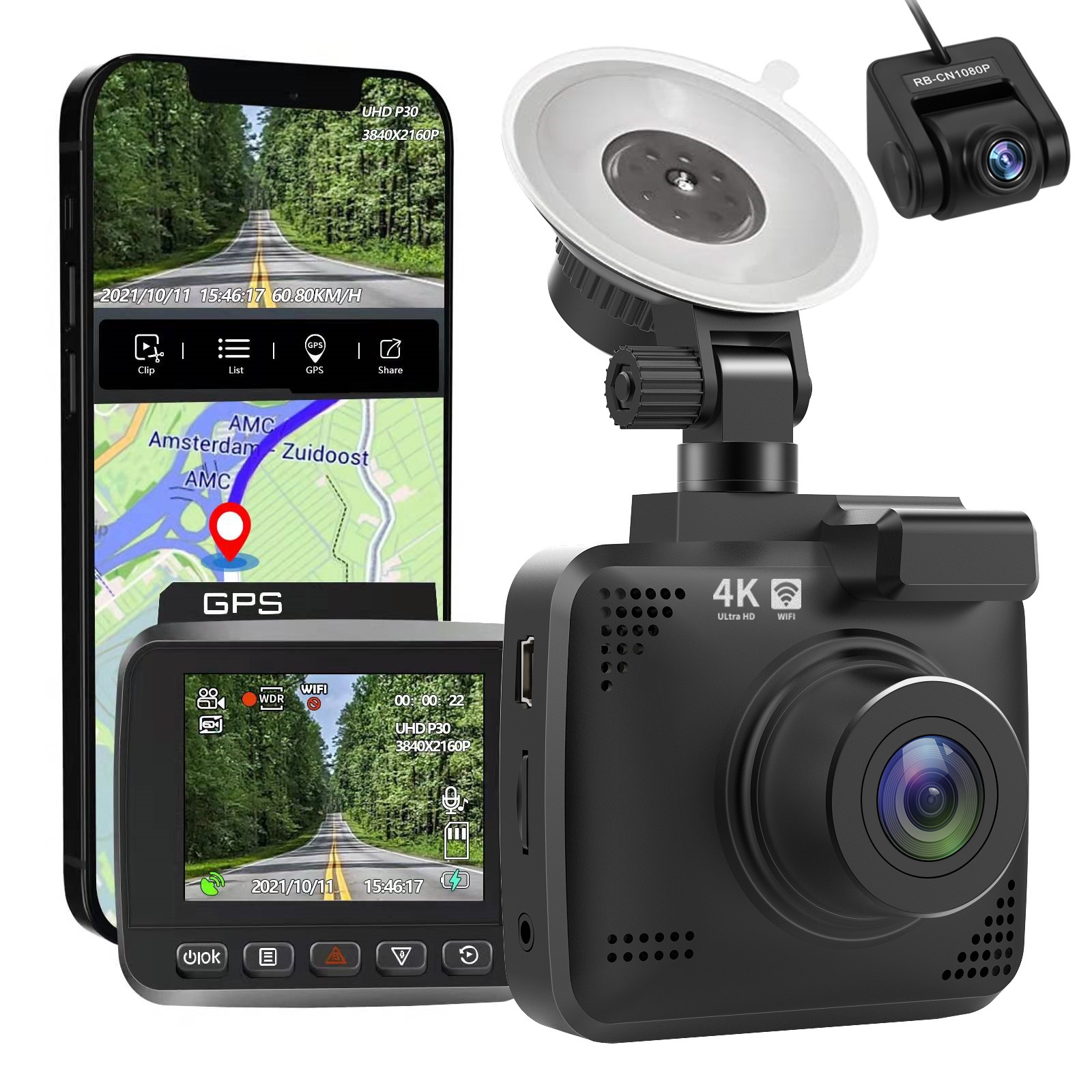 UHD Night-vision Tachograph 17 UHD Night-vision Tachograph