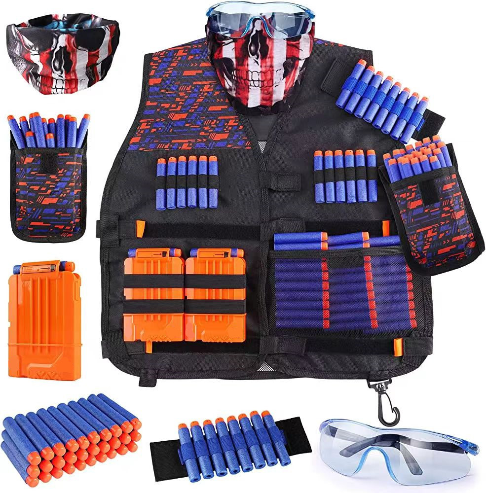 Tactical Vest Outdoor Shooting Tactical Kit Toy 6 Tactical Vest Outdoor Shooting Tactical Kit Toy
