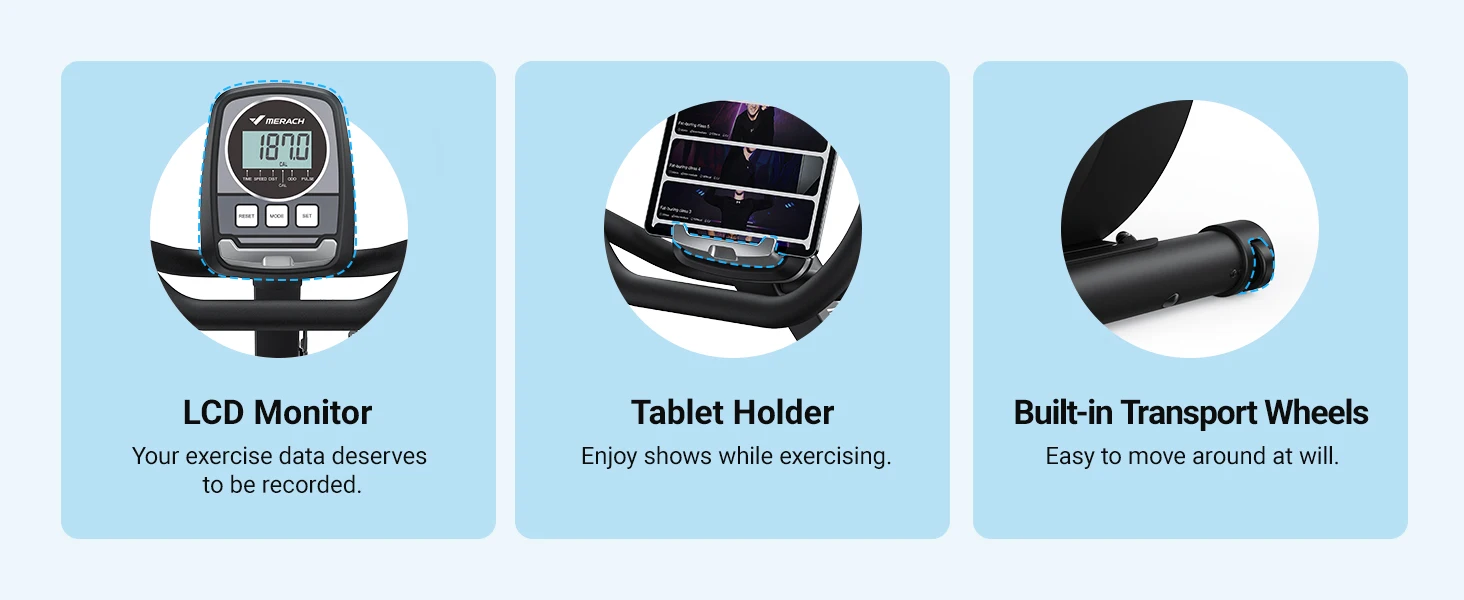 High-End Recumbent Exercise Bike – Magnetic Stationary Bike for Seniors & Adults 16 High-End Recumbent Exercise Bike – Magnetic Stationary Bike for Seniors & Adults