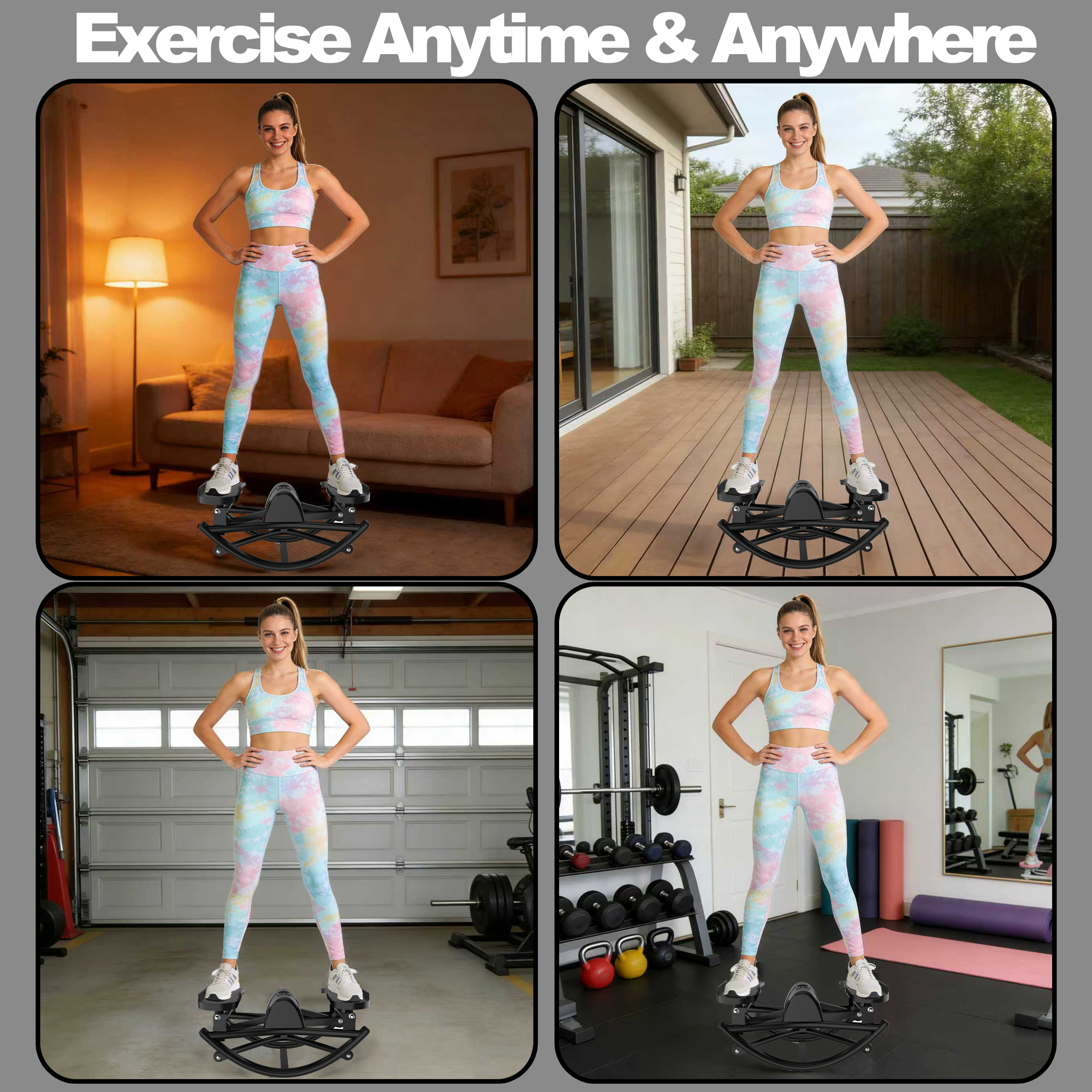 Lateral Stepper Exercise Machine – Stair Stepper with Resistance Bands & LCD Monitor 20 Lateral Stepper Exercise Machine – Stair Stepper with Resistance Bands & LCD Monitor