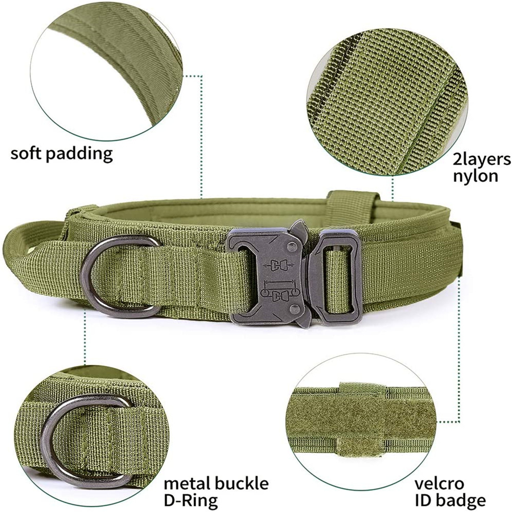 Pet Tactical Dog Collar And Leash Set 19 Pet Tactical Dog Collar And Leash Set