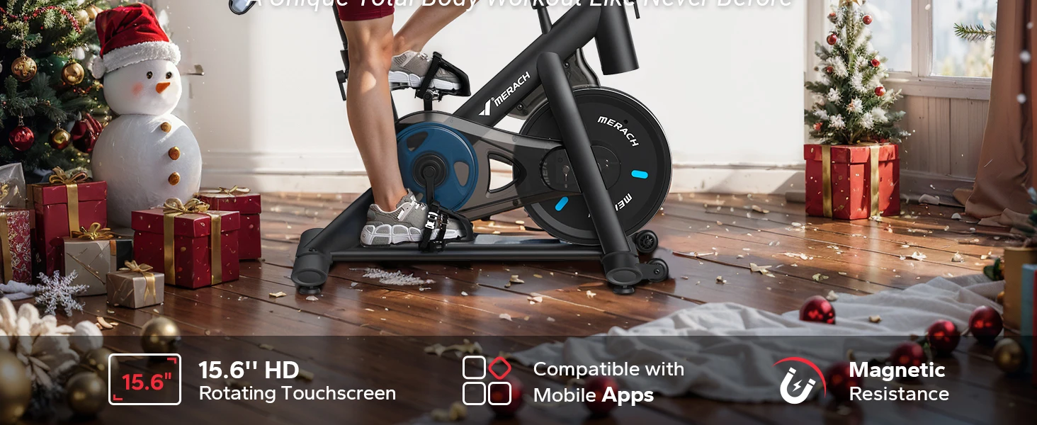 Low Noise Exercise Bike – Stationary Bike with Tablet Mount & Exclusive App for Weight Loss 7 Low Noise Exercise Bike – Stationary Bike with Tablet Mount & Exclusive App for Weight Loss