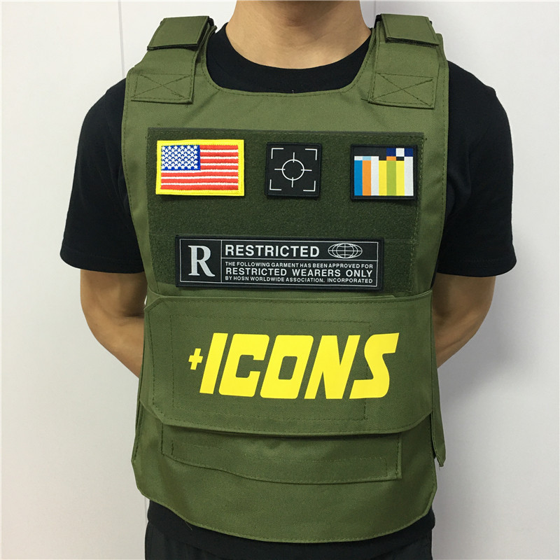 ICONS Tactical Streetwear Vest - Fashion Military Style 53 ICONS Tactical Streetwear Vest - Fashion Military Style