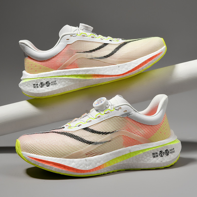 Carbon Plate Racing Shoes – Rotating Dial Lock Running Sneakers 30 Carbon Plate Racing Shoes – Rotating Dial Lock Running Sneakers